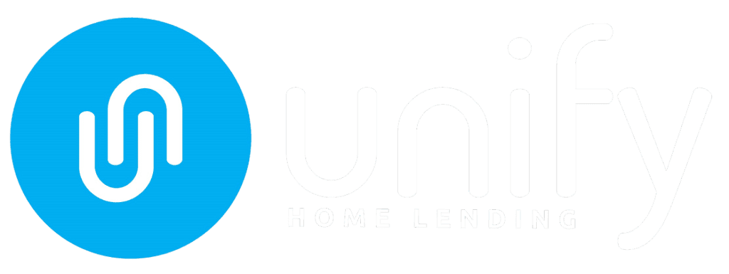 unify home lending logo white